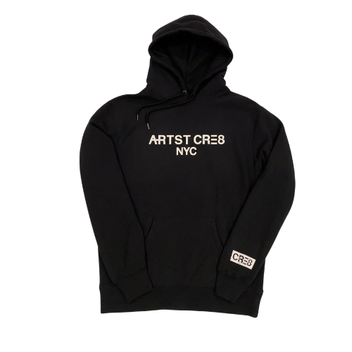 ARTST CRE8 Classic Black Hoodie