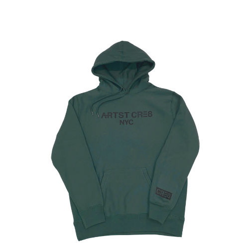 ARTST CRE8 Vintage Green Classic Hoodie