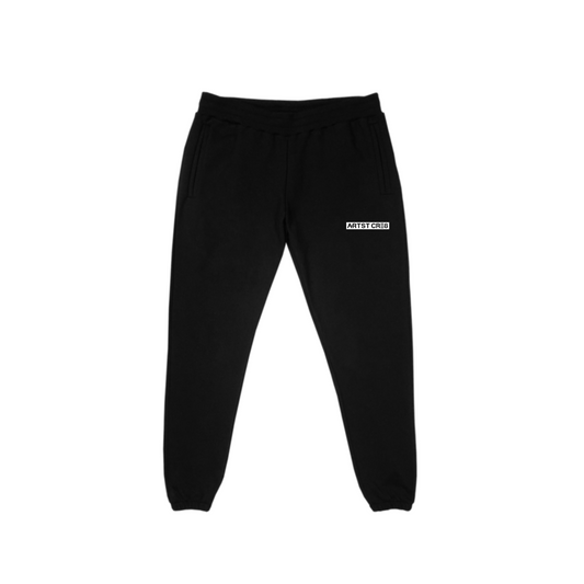 ARTST CRE8 French Terry Black Sweatpants