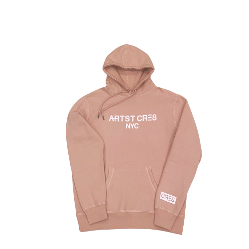 ARTST CRE8 Blush Pink Classic Hoodie