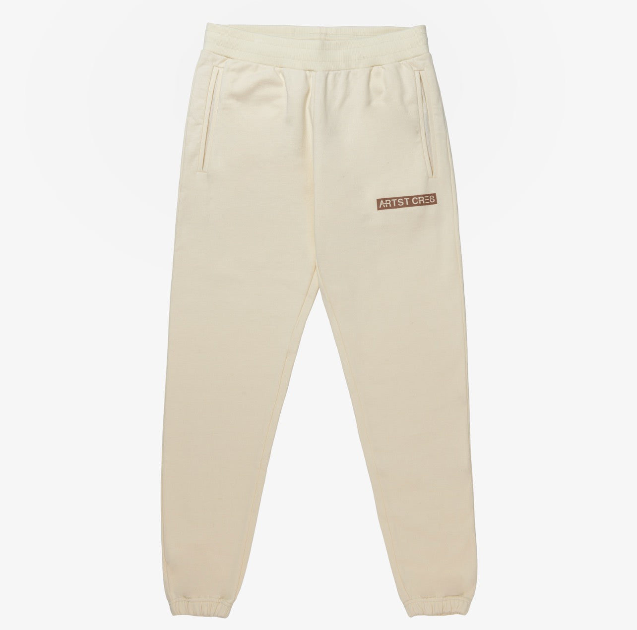 ARTST CRE8 French Terry Cream Sweatpants